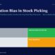 mbcover1940confirmationbiasstockpickin | Manish Goel Portfolio Management Service Hero Banner with Title confirmation Bias in Stock Picking and Four Colored Panels Labeled Lucky Disciplined Investor Confused Bias trapped