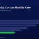 mbcoveropportunitycosthurdleratemungerbestalternativetitanbiotechfy25 | Manish Goel Portfolio Management Service Chart Opportunity Cost As Hurdle Rate by Fiscal Year Fy20fy25 with Bars Showing Values 28 26 22 18 14 and a Green Fy25 Bar at 11
