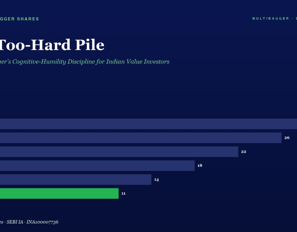 Infographic title 'The Too-Hard Pile' with a horizontal bar chart showing values FY20–FY25, declining from 28 to 11 (FY25 in green).
