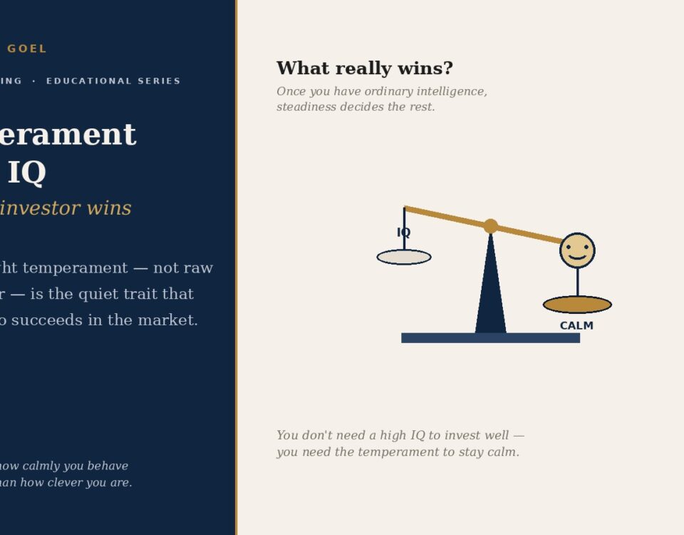 Temperament beats IQ: the calm investor wins