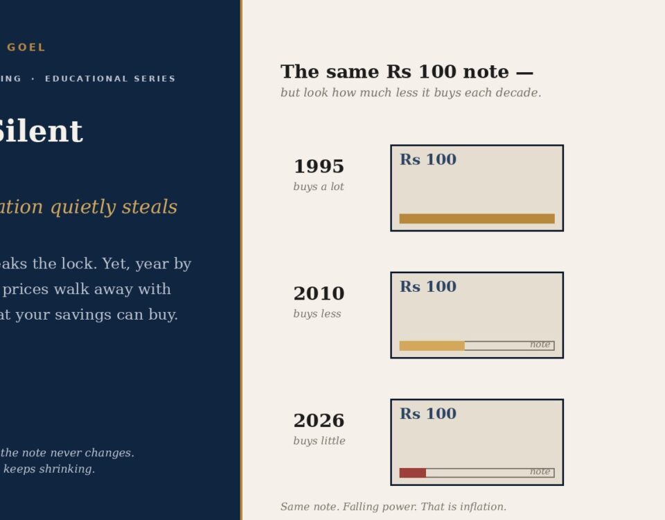 The silent thief: how inflation quietly eats your savings